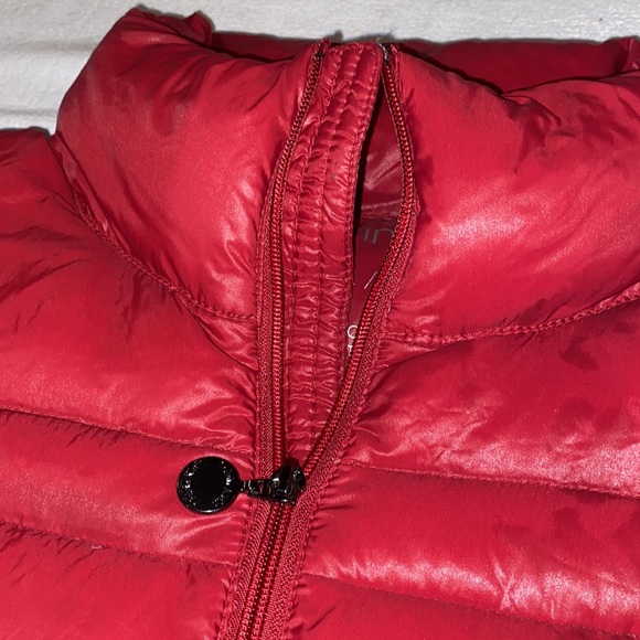 Calvin Klein women’s pink packable lightweight premium down jacket size large - Picture 6 of 10